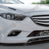 Сплиттер переднего бампера под клыки № 1 "SkyActivSport" для Mazda 6 (2013-н.в.) купить недорого с доставкой в Копейск