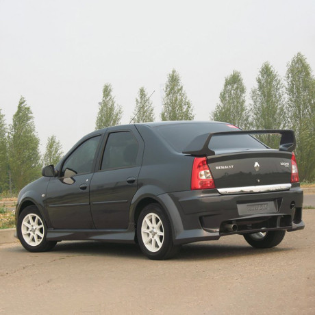 Аэродинамический обвес "Power DM" (вариант №2, увеличенный клиренс) для Renault Logan (фаза 2)(2009-2016) купить недорого с доставкой в Копейск