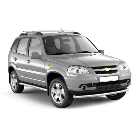Рейлинги с попереч.проф.1,35 (Серебристый муар) "Усиленный" CHEVROLET Niv@ 2002-2020/ L@DA Niv@ 2020-/ L@DA NIV@ Travel 2021- купить недорого с доставкой в Копейск