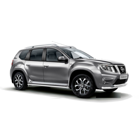 Защита порогов вогнутая d63мм (НПС) RENAULT Duster 2012-2020 / NISSAN Terrano 2014- купить недорого с доставкой в Копейск