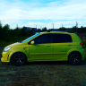 Пластиковые крылья с жабрами для Hyundai Getz рестайлинг (2004-2007 г.в.) купить недорого с доставкой в Копейск
