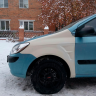 Пластиковые крылья с жабрами для Hyundai Getz рестайлинг (2004-2007 г.в.) купить недорого с доставкой в Копейск