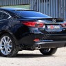 Диффузор заднего бампера var №3 (ровный) для Mazda 6 (2013-н.в.) купить недорого с доставкой в Копейск