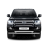 Защита переднего бампера двойная d63/63мм (НПС) Toyota Land Cruiser 200 (2014-н.в.) купить недорого с доставкой в Копейск