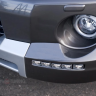 Накладка (юбка) переднего бампера "Broomer Design" (Без ДХЛ) для Mitsubishi Pajero IV (2006-2015) купить недорого с доставкой в Копейск