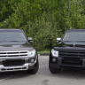 Накладка (юбка) переднего бампера "Broomer Design" (Без ДХЛ) для Mitsubishi Pajero IV (2006-2015) купить недорого с доставкой в Копейск