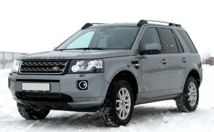 Рейлинги Land Rover Freelander (2006-2014 г.в.) Чёрный купить недорого с доставкой в Копейск