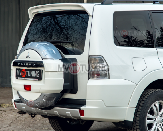 Бокс запасного колеса не окрашенный и прошитый для Mitsubishi Pajero IV (2006-2014) купить недорого с доставкой в Копейск