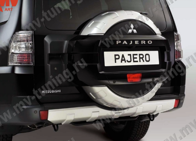 Бокс запасного колеса не окрашенный и прошитый для Mitsubishi Pajero IV (2006-2014) купить недорого с доставкой в Копейск