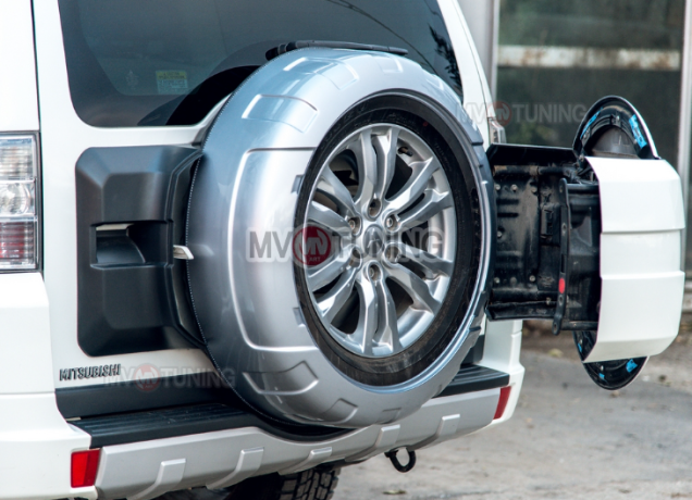 Бокс запасного колеса не окрашенный и прошитый для Mitsubishi Pajero IV (2006-2014) купить недорого с доставкой в Копейск