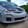 Бампер передний "Luckystar" с 4мя туманками для Honda Fit GD купить недорого с доставкой в Копейск