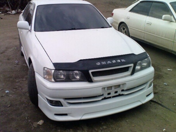 Накладка на передний бампер "Wald II" Toyota Chaser (кузов 100) купить недорого с доставкой в Копейск