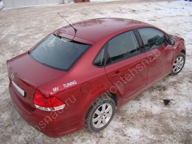 Козырек на заднее стекло для Volkswagen Polo Sedan (2010-2020) купить недорого с доставкой в Копейск