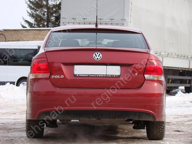 Козырек на заднее стекло для Volkswagen Polo Sedan (2010-2020) купить недорого с доставкой в Копейск
