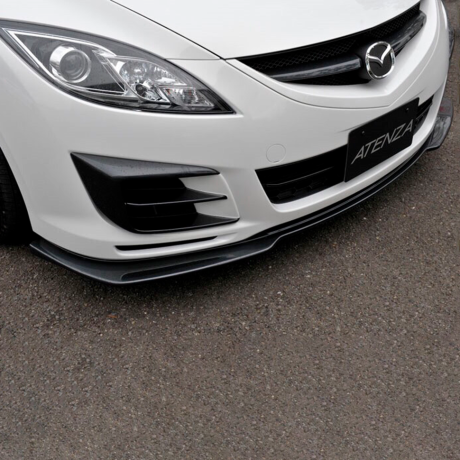 Сплиттер на передний бампер "KENSTYLE" (Спорт) для Mazda 6 GH дорестайлинг (2007-2011) купить недорого с доставкой в Копейск