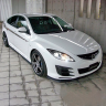 Сплиттер на передний бампер "KENSTYLE" (Спорт) для Mazda 6 GH дорестайлинг (2007-2011) купить недорого с доставкой в Копейск