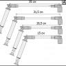 Провода высоковольтные для Ford Fiesta 1.3 (1319060,1319061,1319062,1319063) купить недорого с доставкой в Копейск