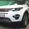 Защита радиатора "Standart" Land Rover Discovery Sport (2014-2019) чёрная купить недорого с доставкой в Копейск