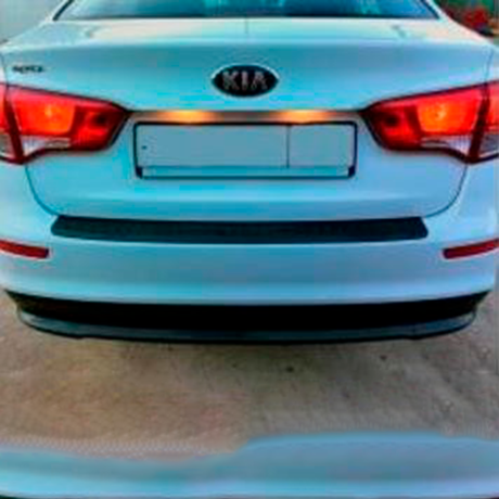 Накладка на задний бампер "АртФорм" для Kia Rio (седан) 3 поколение купить недорого с доставкой в Копейск