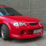 Накладка на передний бампер "Noname" для Mazda 323 f купить недорого с доставкой в Копейск