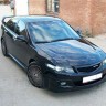 Накладки на фары (реснички) широкие для Honda Accord VII (2004-2008) купить недорого с доставкой в Копейск