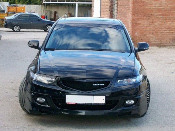 Накладки на фары (реснички) широкие для Honda Accord VII (2004-2008) купить недорого с доставкой в Копейск