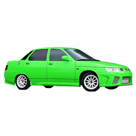 Накладки на пороги "AVR-Аврора" для B@3 2110, 2111, 2112 (АБС-пластик) купить недорого с доставкой в Копейск