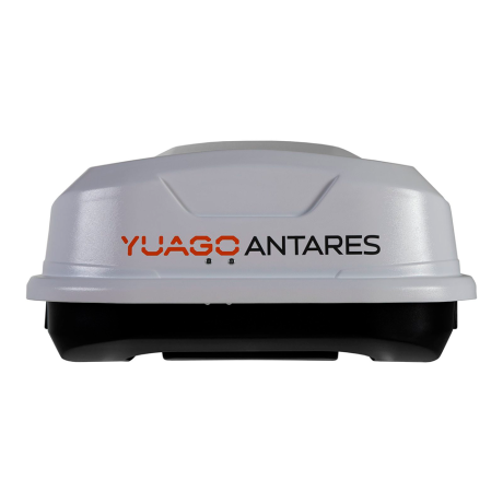 Автобокс YUAGO ANTARES (тиснение) (EuroLock) двусторонний, белый, 580 л купить недорого с доставкой в Копейск