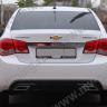 Диффузор заднего бампера var №2 (текстурный пластик) для Chevrolet Cruze (2008-2012) купить недорого с доставкой в Копейск