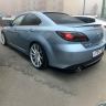 Комплект сплиттеров "KENSTYLE" для Mazda 6 GH (передний сплиттер рестайлинг 2011-2013) купить недорого с доставкой в Копейск