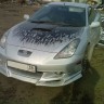 Накладка на передний бампер "Varis" Toyota Celica (ZZT-230, ZZT-231) купить недорого с доставкой в Копейск