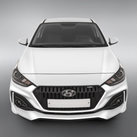Бампер передний "Quant" для Hyundai Solaris (2017-2020) купить недорого с доставкой в Копейск