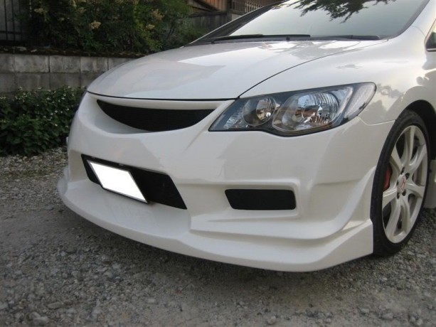 Бампер передний "Bomex" Honda Civic 4D купить недорого с доставкой в Копейск