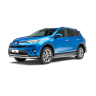 Защита переднего бампера одинарная d63мм (НПС) Toyota RAV4 (2013-2018 г.в.) купить недорого с доставкой в Копейск