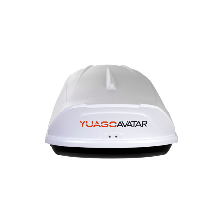 Автобокс YUAGO Avatar (тиснение) (EuroLock), белый, 460л купить недорого с доставкой в Копейск