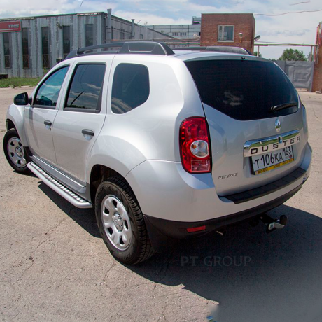 Накладка на задний бампер (ABS) RENAULT Duster (2012-2020) купить недорого с доставкой в Копейск