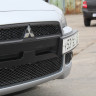 Воздуховоды радиатора в передний бампер (Цельные) var №2 для Mitsubishi Lancer X (2007-2010) купить недорого с доставкой в Копейск