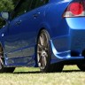 Накладки на задний бампер "Bomex" Honda Civic 4D купить недорого с доставкой в Копейск