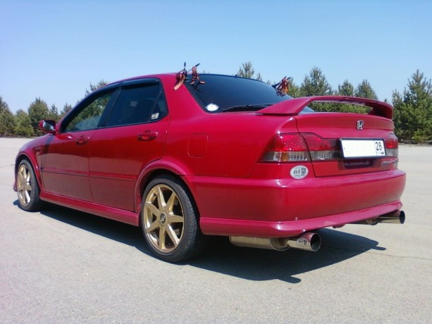 Накладка на задний бампер "Euro-R" Honda Accord/Torneo (Кузова CF3, CF4, CF5) купить недорого с доставкой в Копейск