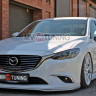Сплиттер передний под стандартный бампер для Mazda 6 (2013-н.в.) купить недорого с доставкой в Копейск