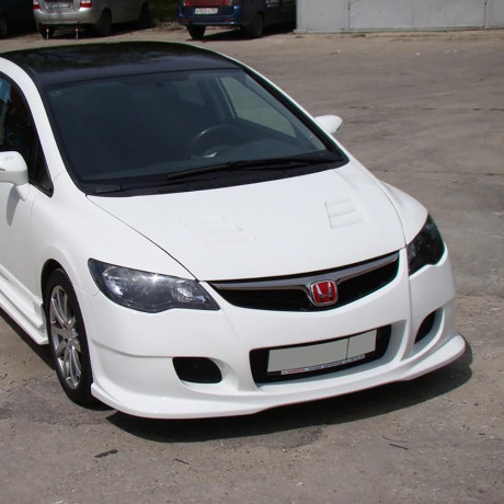 Бампер передний "INGS Extreem" для Honda Civic 4D (2006-2012) купить недорого с доставкой в Копейск