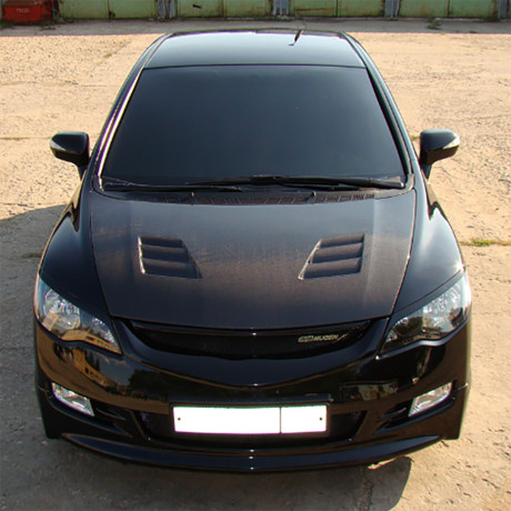 Бампер передний "INGS Extreem" для Honda Civic 4D (2006-2012) купить недорого с доставкой в Копейск