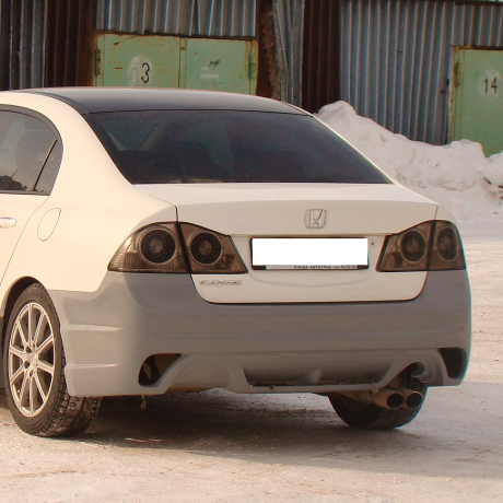 Бампер задний "INGS Extreem" для Honda CIVIC 4D (2006-2012) купить недорого с доставкой в Копейск