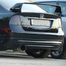 Накладка (юбка) заднего бампера "Mugen Style" для Honda Civic 4d (2006-2012) купить недорого с доставкой в Копейск