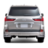 Защита заднего бампера двойная угловая d63/51мм (НПС) LEXUS 450D (2015-н.в.) купить недорого с доставкой в Копейск