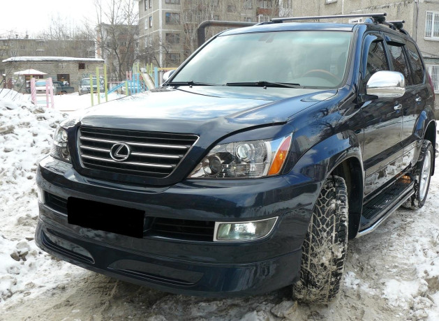 Накладка на передний бампер "Lx-Mode" Lexus GX 470 купить недорого с доставкой в Копейск