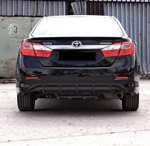 Диффузор заднего бампера var №1 (под окраску) для Toyota Camry XV50 (2012-2014) купить недорого с доставкой в Копейск