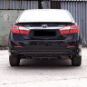 Диффузор заднего бампера var №1 (под окраску) для Toyota Camry XV50 (2012-2014) купить недорого с доставкой в Копейск