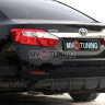 Диффузор заднего бампера var №1 (под окраску) для Toyota Camry XV50 (2012-2014) купить недорого с доставкой в Копейск
