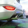 Диффузор заднего бампера var №3 (двойной выхлоп) для Hyundai Solaris (2010-2013) купить недорого с доставкой в Копейск
